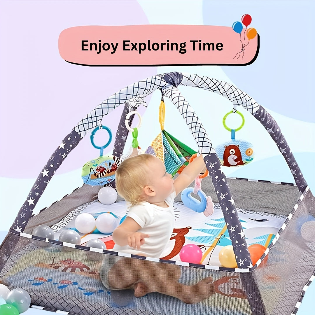 18-Piece Deluxe Baby Activity Gym Set - Ideal Gift For Newborns And Toddlers, - For Boys And Girls