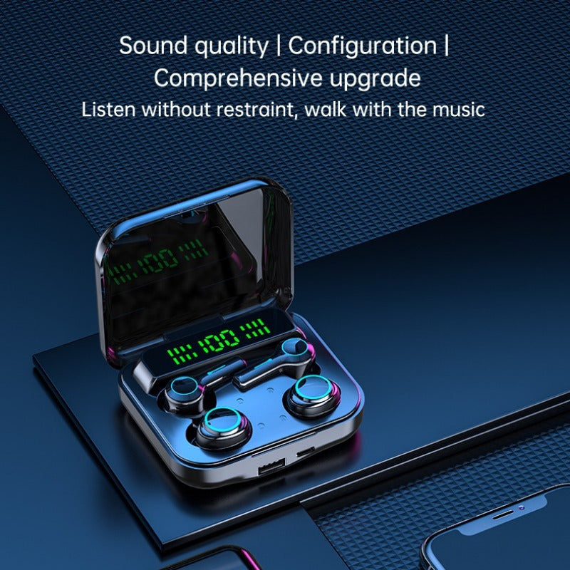 Dual Set TWS Wireless Earbuds with HD Audio, Intuitive Touch Control, and Hands-Free Calls for Android & IOS Devices