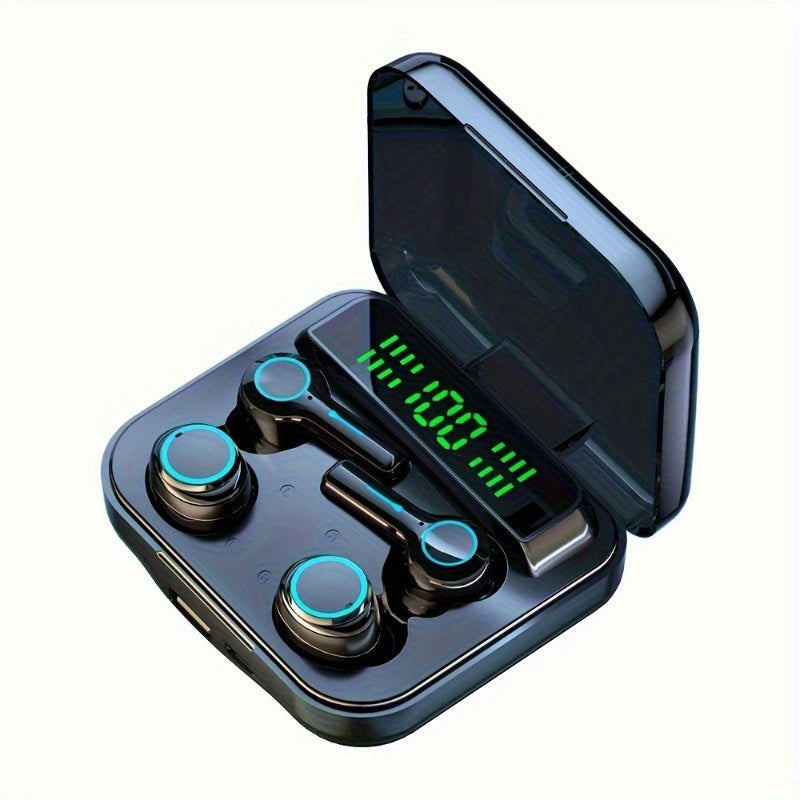 Dual Set TWS Wireless Earbuds with HD Audio, Intuitive Touch Control, and Hands-Free Calls for Android & IOS Devices