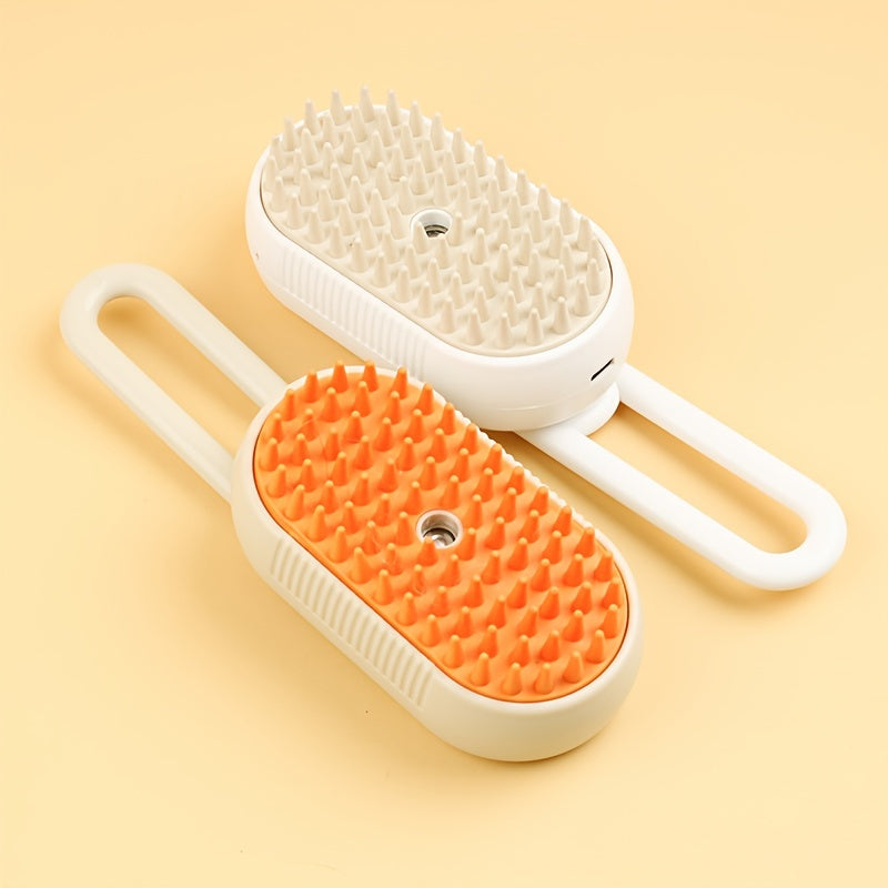 A Pet Automatic Spray Hair Removal And Anti-static Massage Comb Suitable For Cat And Dog Grooming