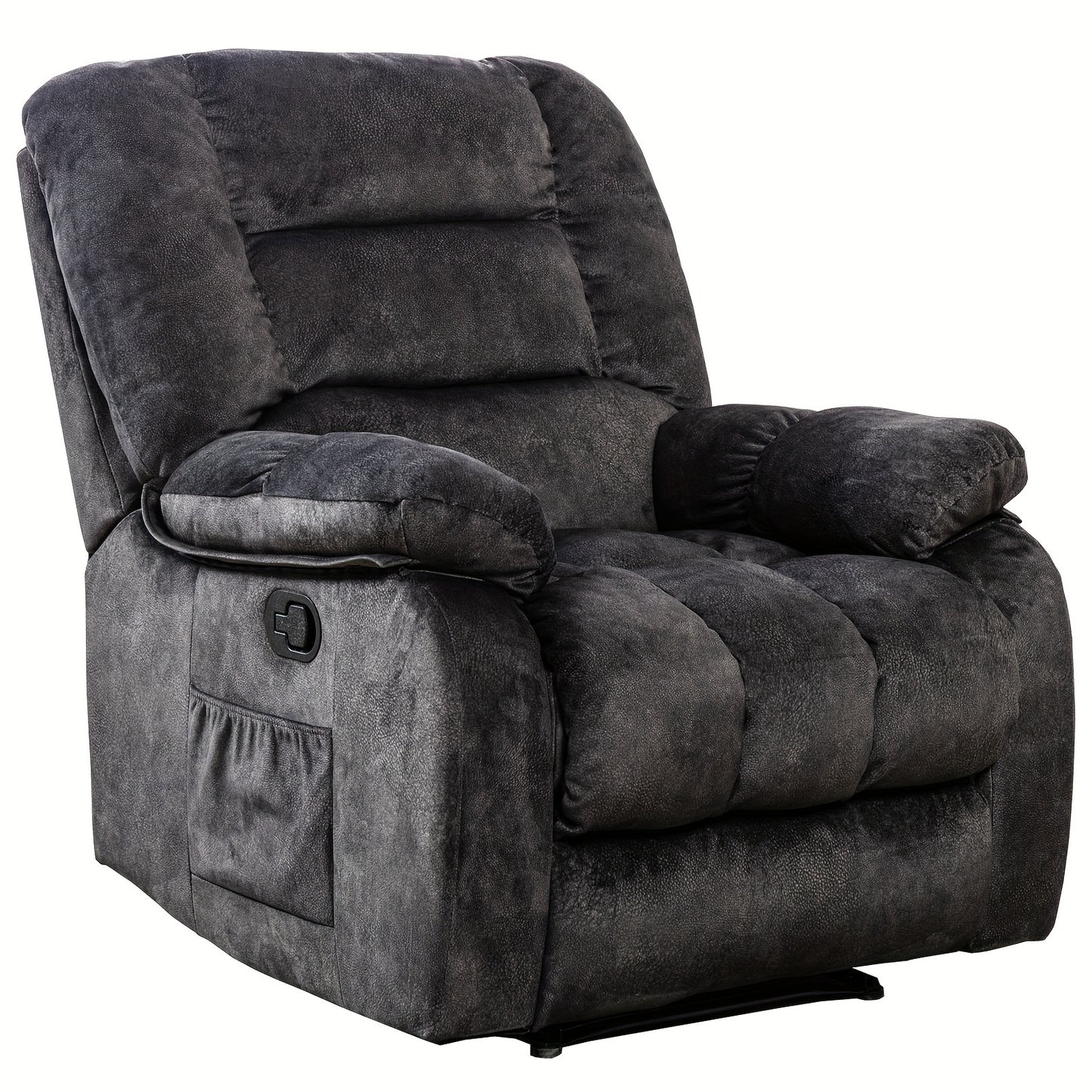 Single Comfortable Electric Elevating Recliner Chair with Full Body Massage, Heat, Ergonomic Design, Side Organizer Bag