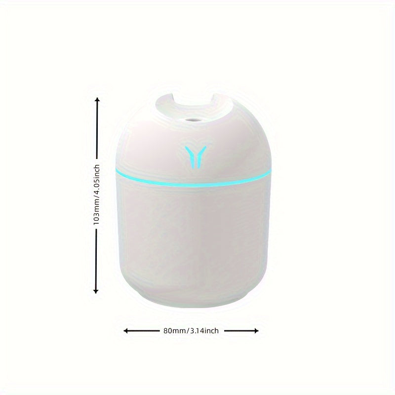 USB-Powered Colorful Humidifier & Aroma Diffuser with Night Light