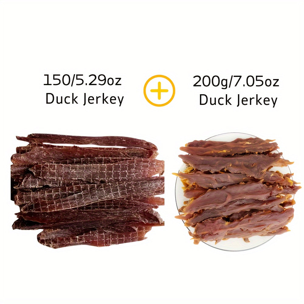 14.11oz/ 400g Mixed Flavor Dog Chews, Chicken Jerky, and  Duck Milk Jerky. Perfect for Training