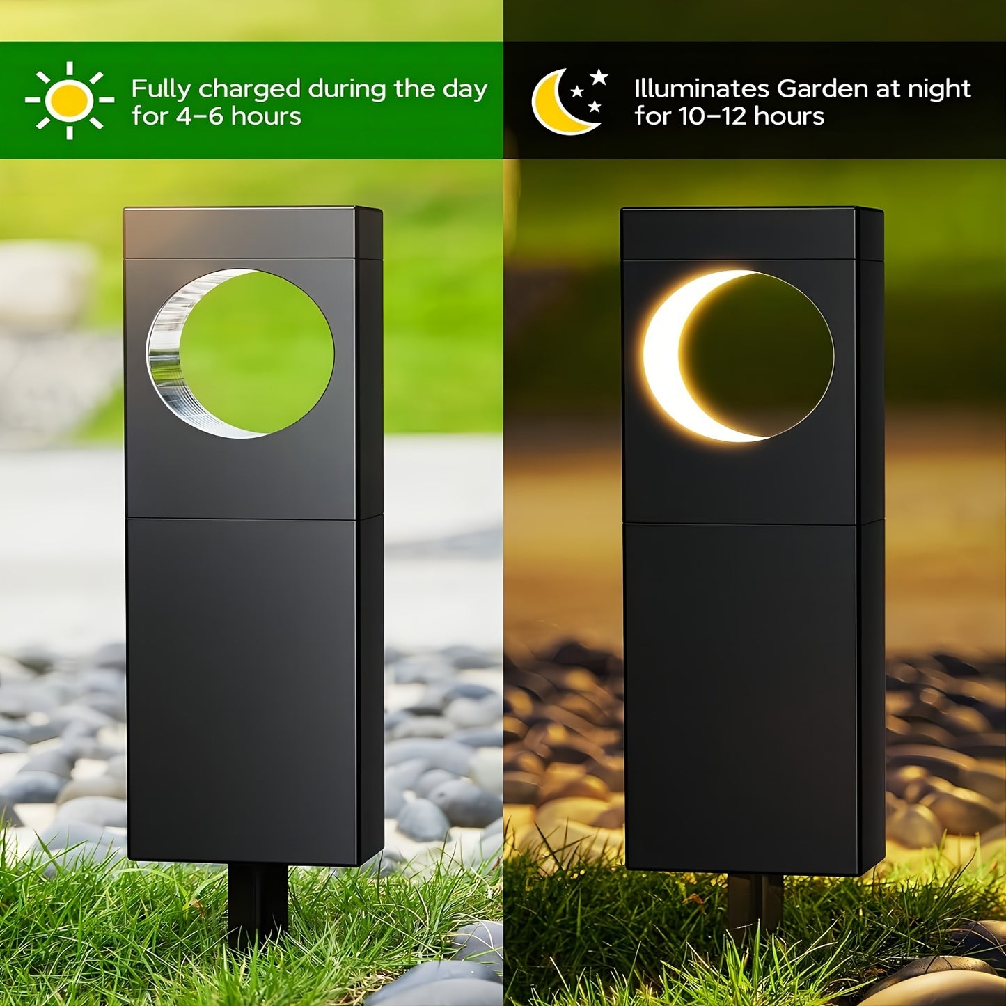 Solar Outdoor Lights 6 Pack,