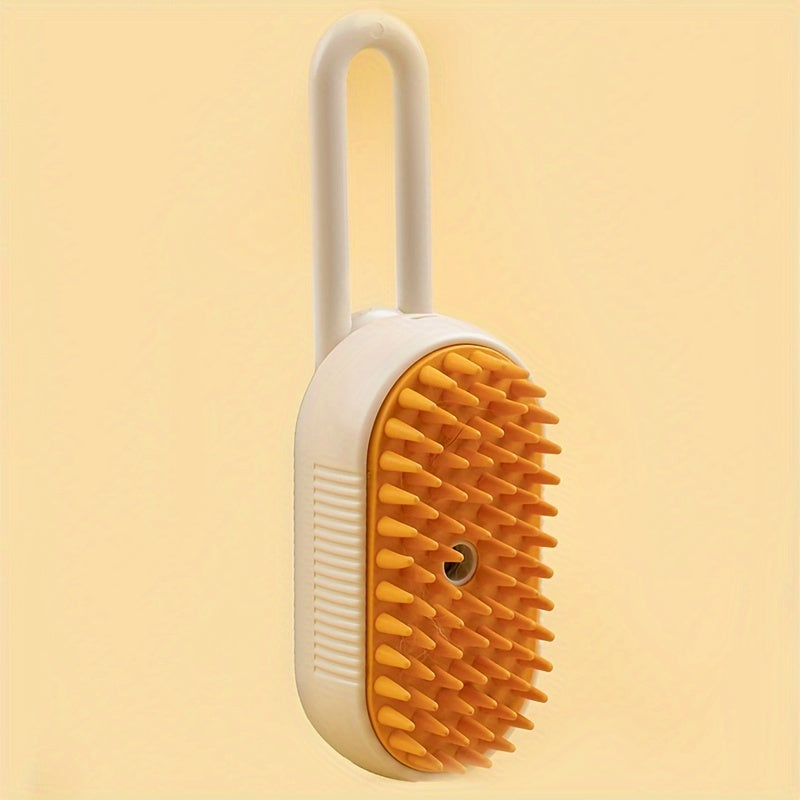 A Pet Automatic Spray Hair Removal And Anti-static Massage Comb Suitable For Cat And Dog Grooming