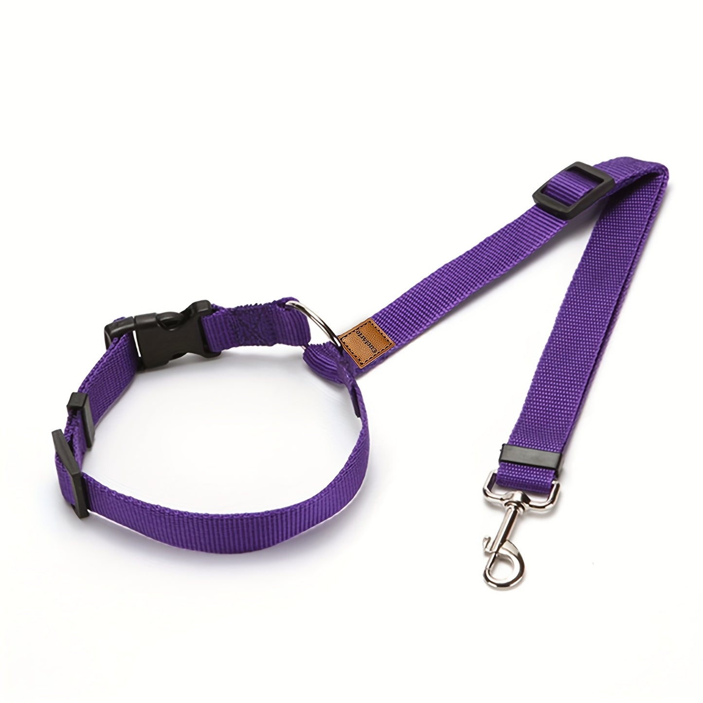 Rear Seat Retractable Harness - Adjustable Leash for Safe Travel - Keep Your Pet Secured and Comfortable