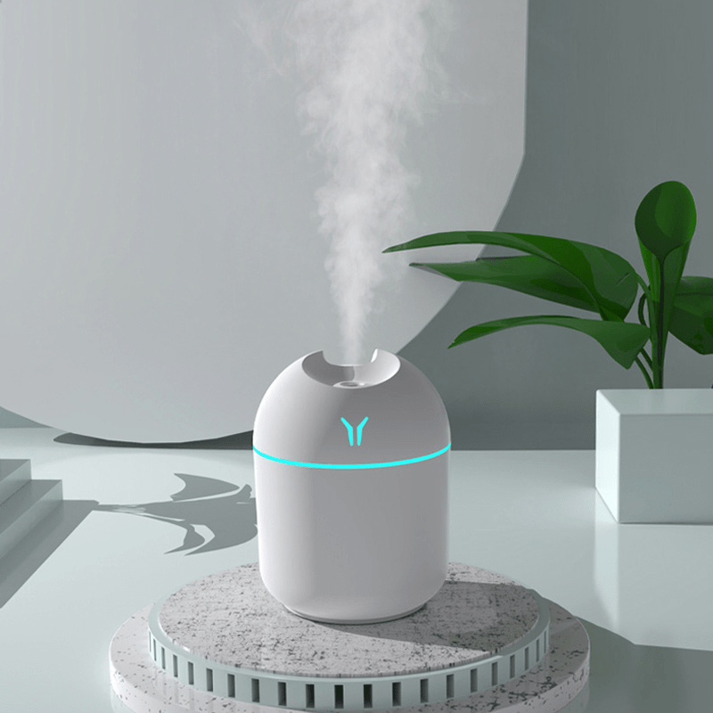 USB-Powered Colorful Humidifier & Aroma Diffuser with Night Light