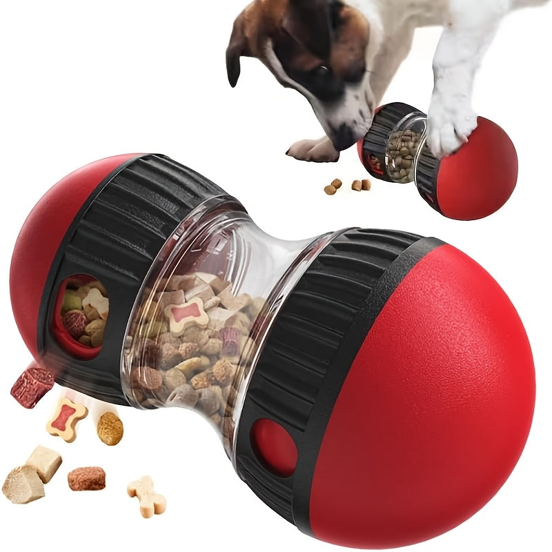 Interactive Adjustable Dispenser Toy. Keep Dogs Busy, Stimulates IQ, Slow Feeder for Boredom and Mental Stimulation