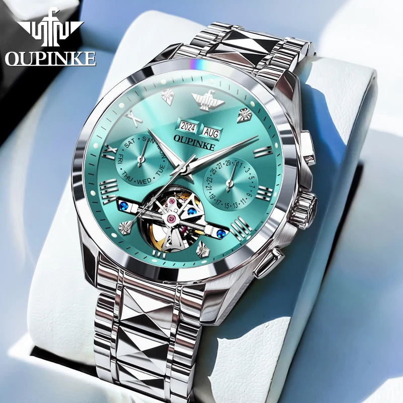 Luxury Sapphire Automatic Mechanical Watch for Man