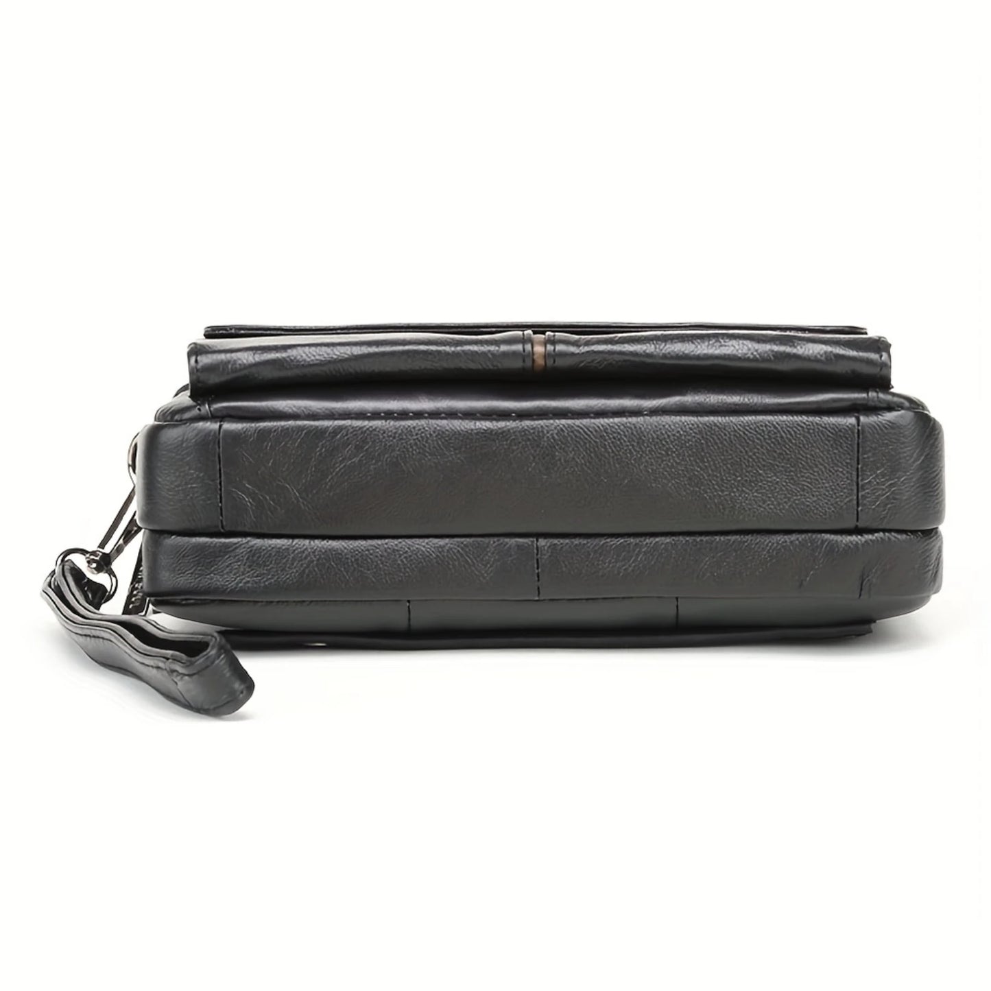 Genuine Leather Clutch Purse Wallet For Men, Wristlet Business Bag