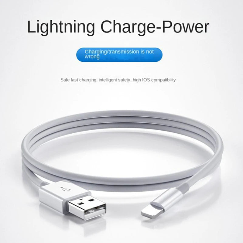 20W Fast Charging Cable For iPhone 14 13 12 11 Pro Max Mini USB C Quick Cable For X XR XS 8 7 14