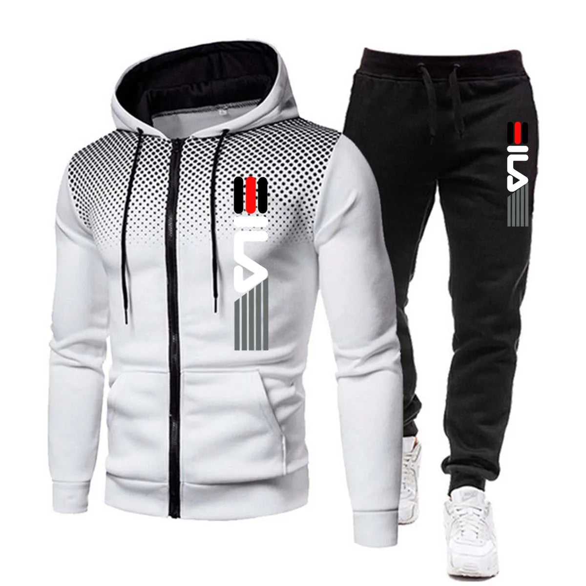 New Fashion Tracksuit For Men Hoodie Fitness