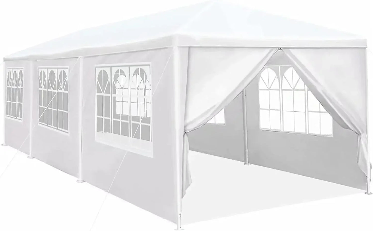 Party Tent Wedding Patio Gazebo Outdoor Carport Canopy Shade with Side 8 Removable Walls