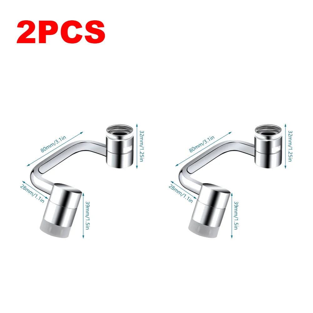 1-10PCS Extension Faucet Sprayer Head Sink-Aerator Water Tap Nozzle Faucet Extender Filter 1080° Rotatable Kitchen Accessories