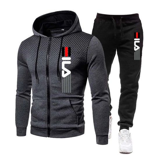 New Fashion Tracksuit For Men Hoodie Fitness