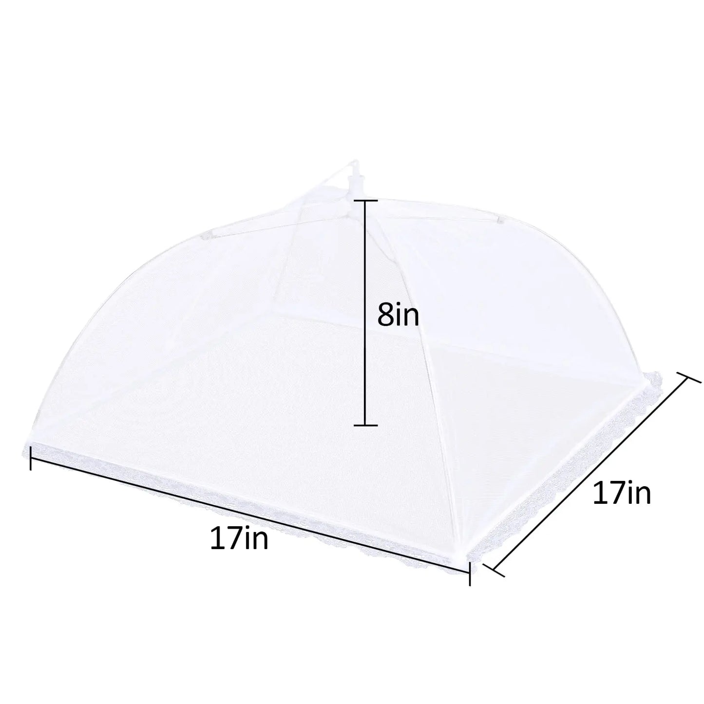 Picnic Food Covers for Outside Mesh: 3/6/12 Packs  - Collapsible Screen Umbrella Food Tent