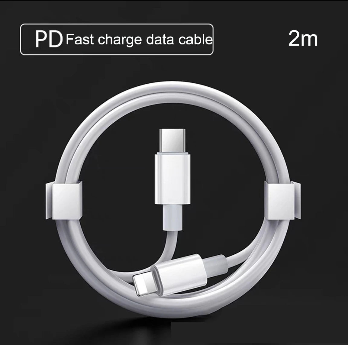 20W Fast Charging Cable For iPhone 14 13 12 11 Pro Max Mini USB C Quick Cable For X XR XS 8 7 14