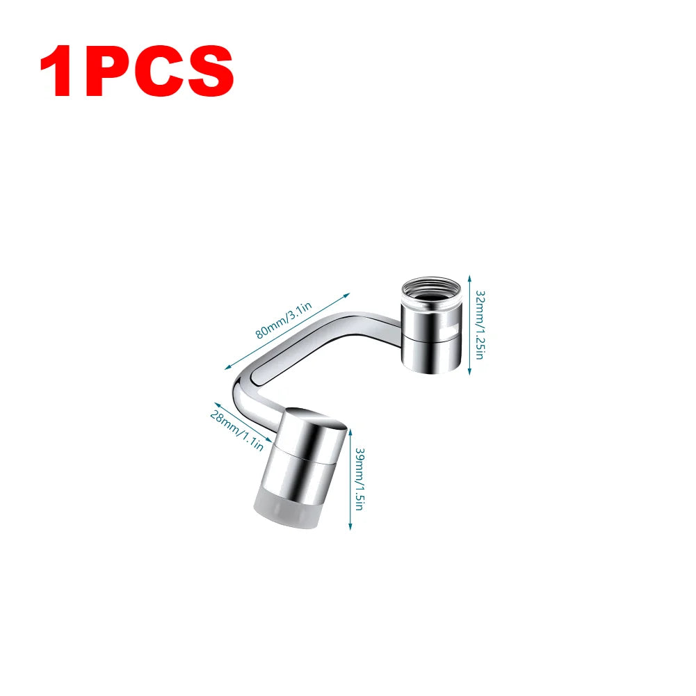 1-10PCS Extension Faucet Sprayer Head Sink-Aerator Water Tap Nozzle Faucet Extender Filter 1080° Rotatable Kitchen Accessories