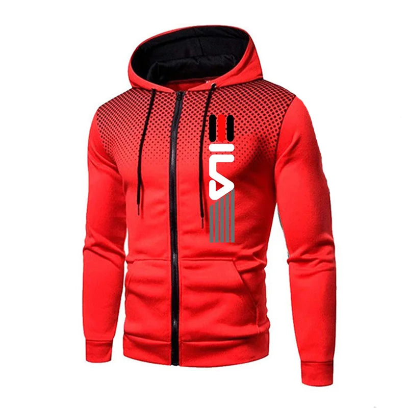 New Fashion Tracksuit For Men Hoodie Fitness