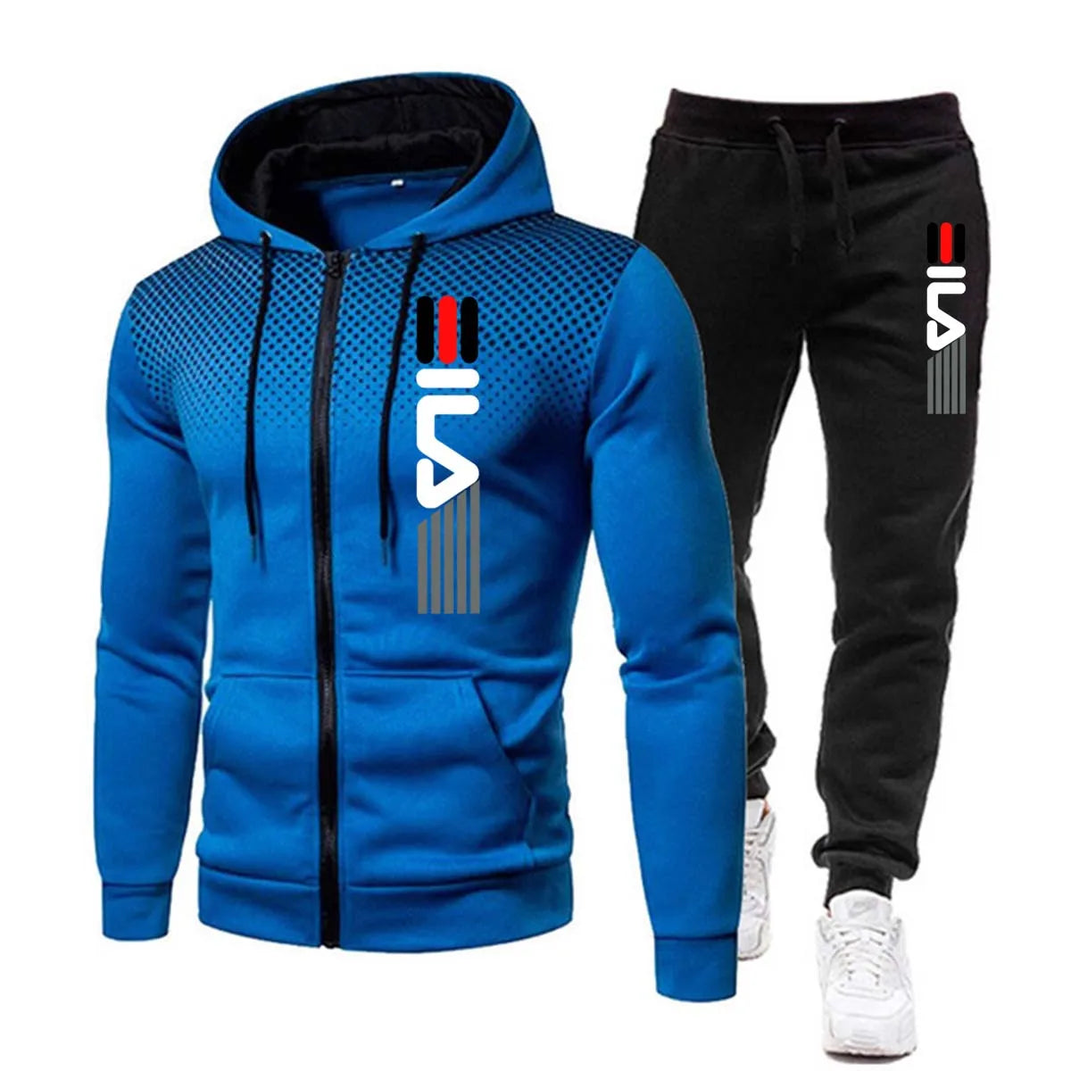 New Fashion Tracksuit For Men Hoodie Fitness