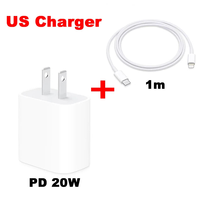 20W PD Charger Quick Charging Type C Fast Charging Adapter For iPhone 14 13 12