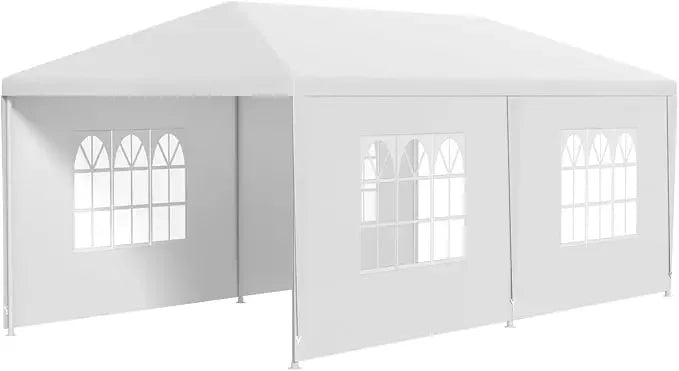 Party Tent Wedding Patio Gazebo Outdoor Carport Canopy Shade with Side 8 Removable Walls