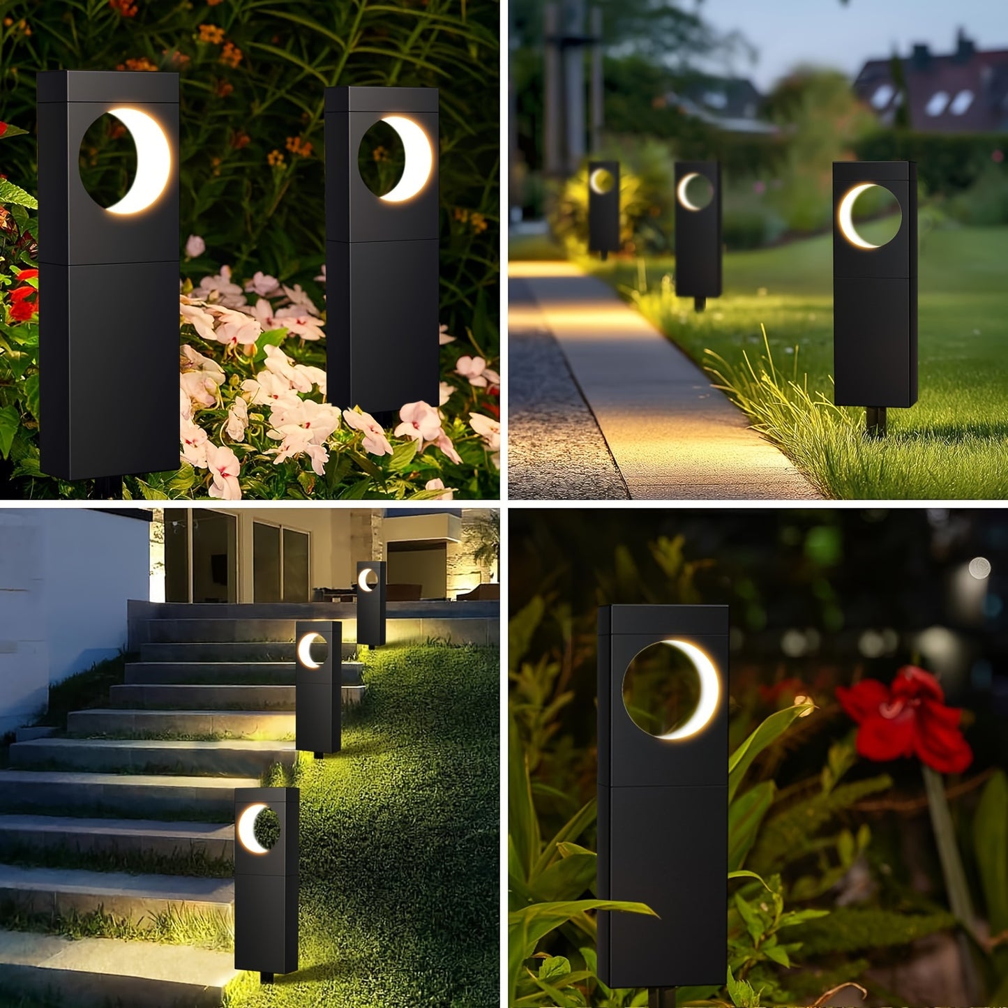 Solar Outdoor Lights 6 Pack,