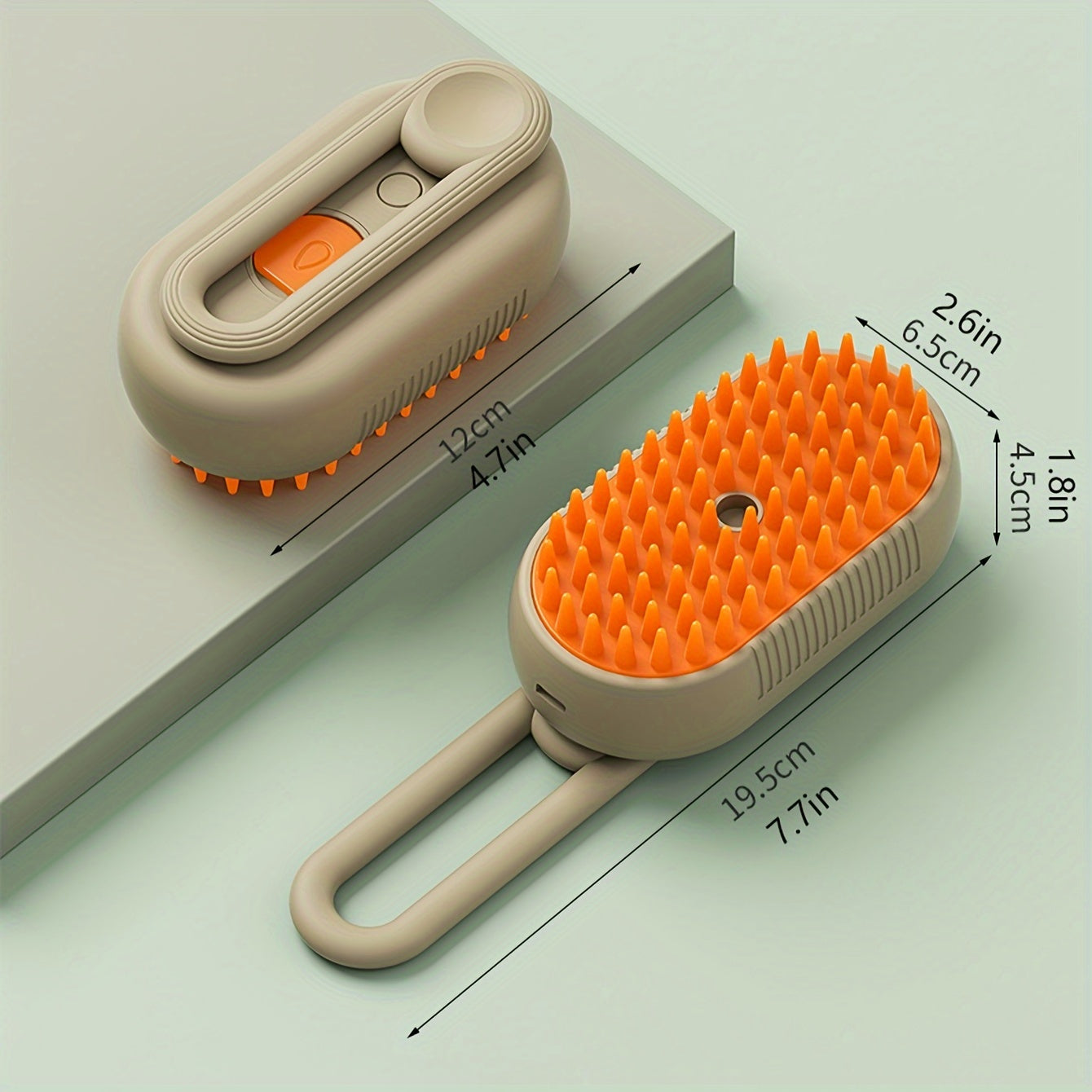 A Pet Automatic Spray Hair Removal And Anti-static Massage Comb Suitable For Cat And Dog Grooming