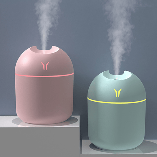 USB-Powered Colorful Humidifier & Aroma Diffuser with Night Light