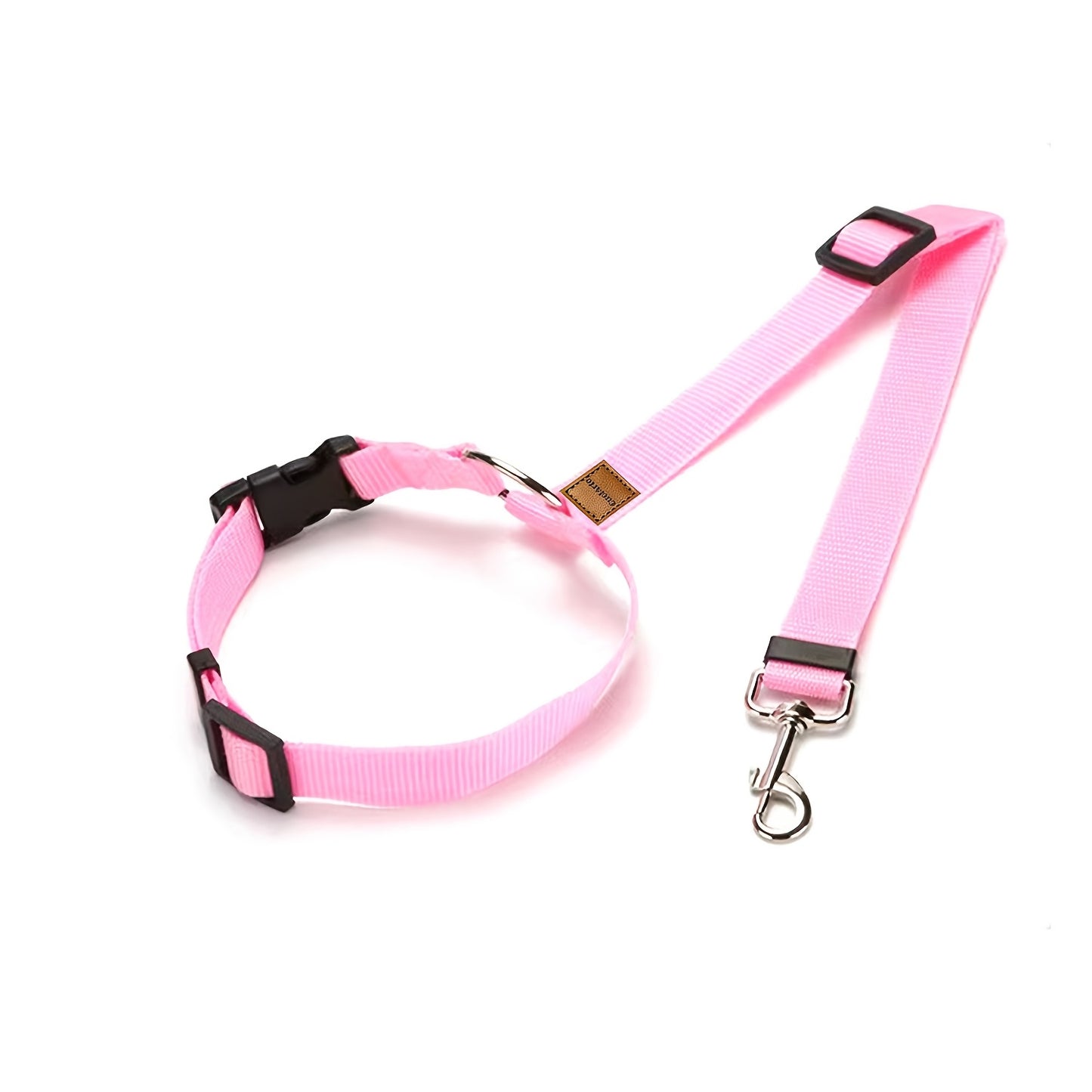 Rear Seat Retractable Harness - Adjustable Leash for Safe Travel - Keep Your Pet Secured and Comfortable