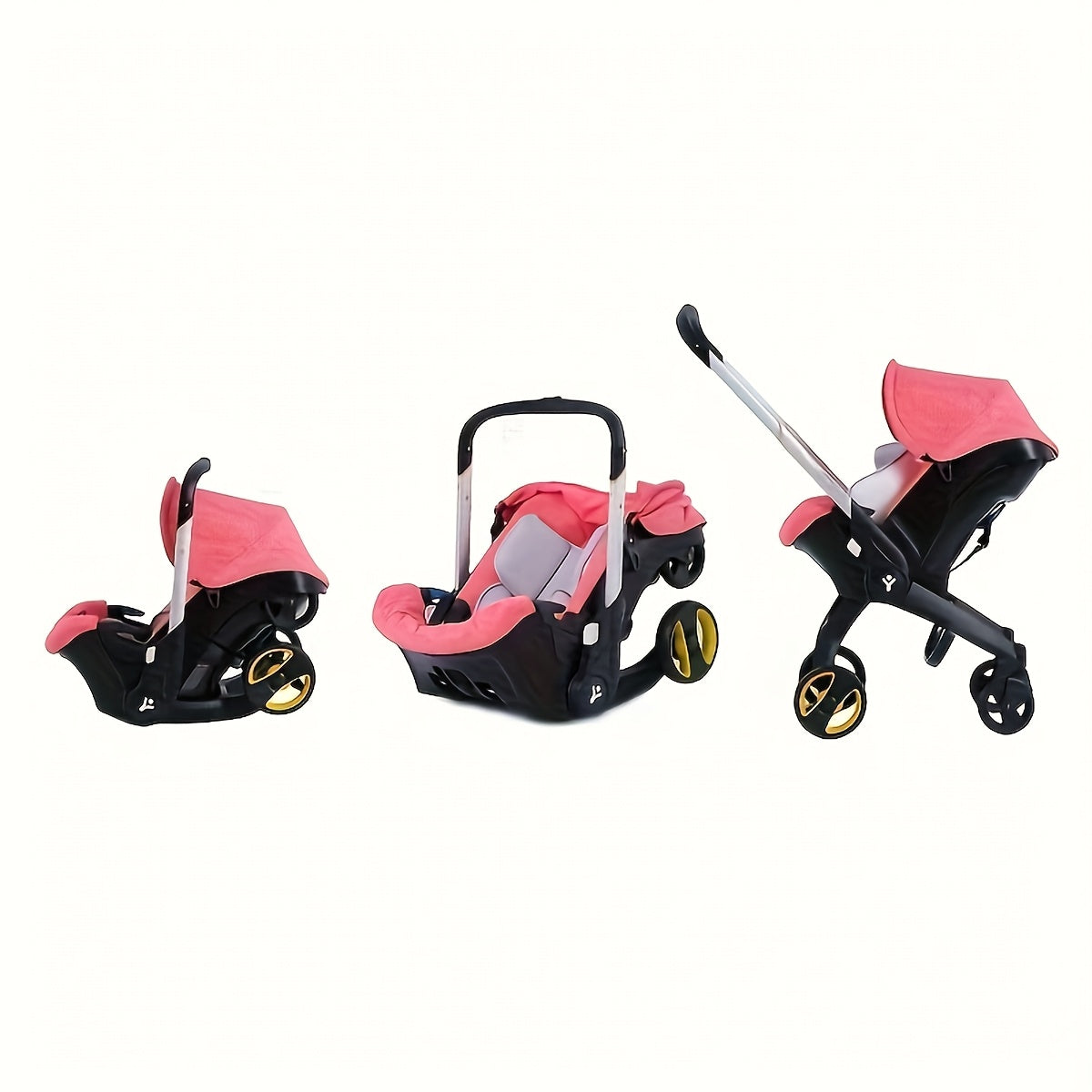 G301 Compact Stroller - Ultra-Lightweight, Easy-Fold, Front-Facing Single Seat with Adjustable Canopy