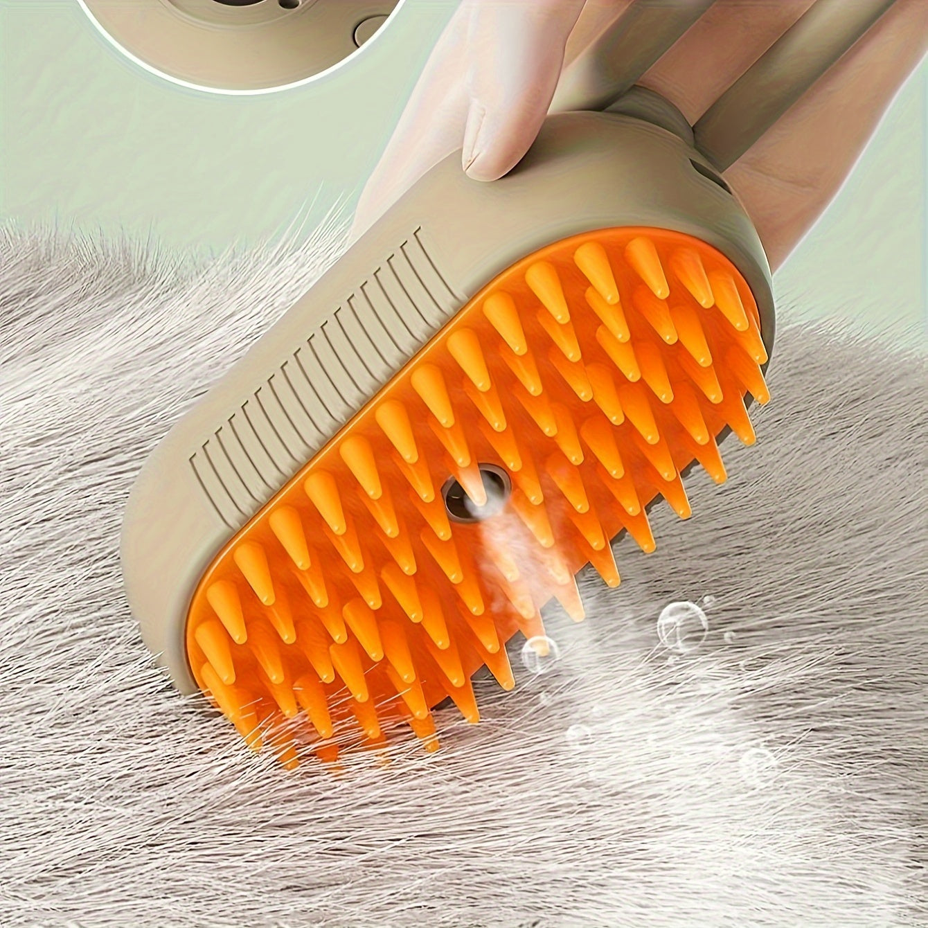 A Pet Automatic Spray Hair Removal And Anti-static Massage Comb Suitable For Cat And Dog Grooming